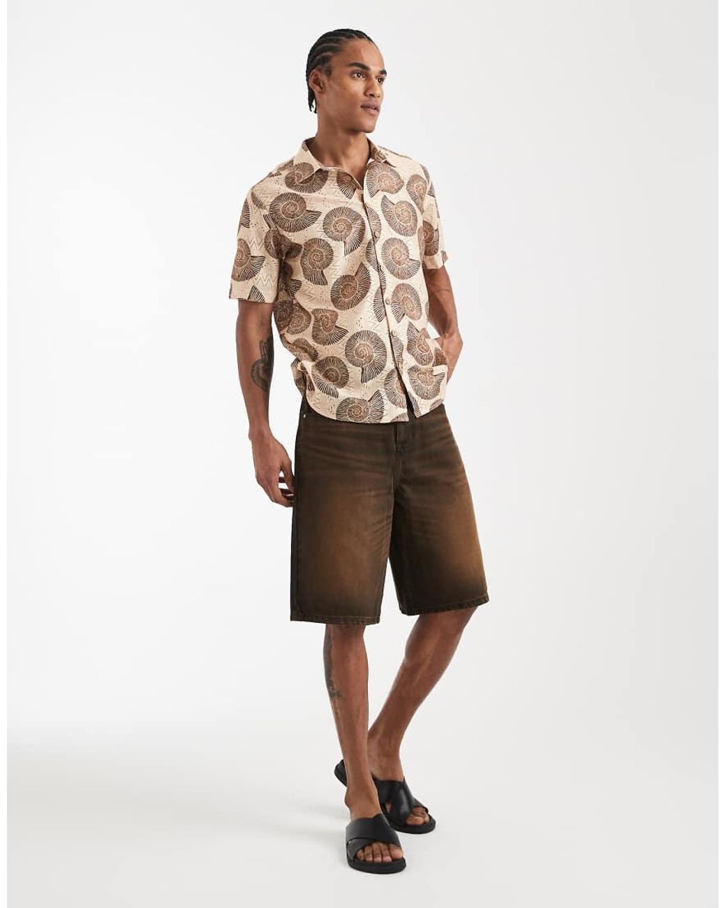 Sol Beach Natural Beach Shirt for men