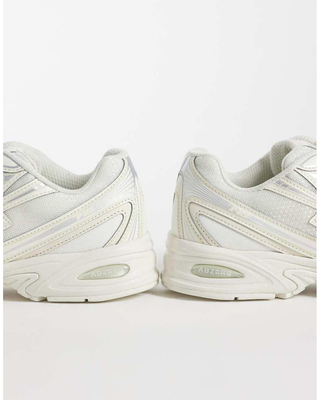 New Balance White 740 Trainers