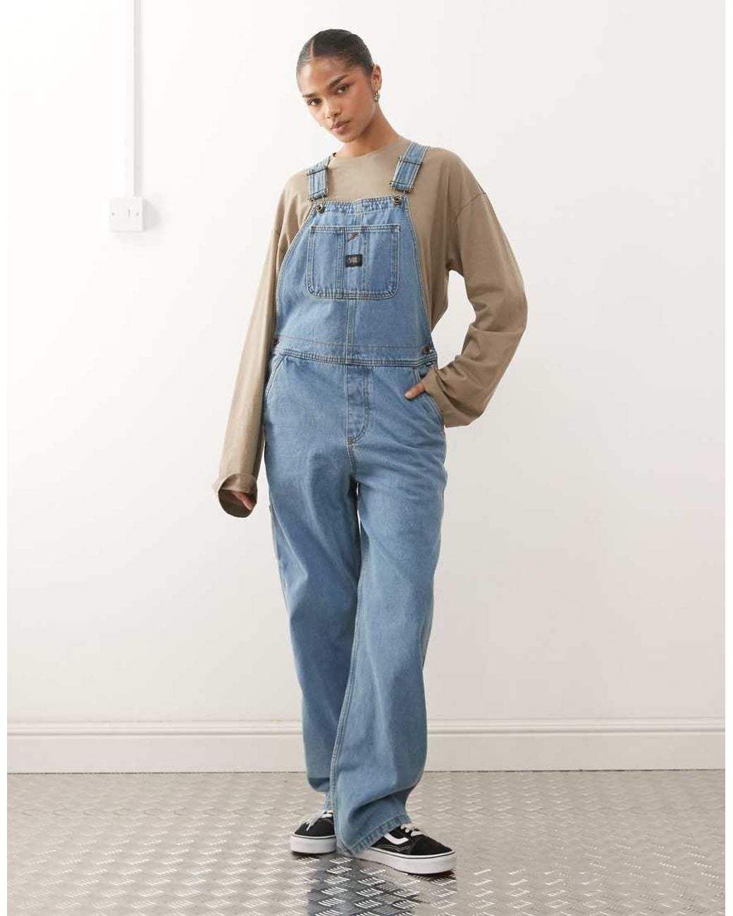 Vans Blue Chore Denim Overall