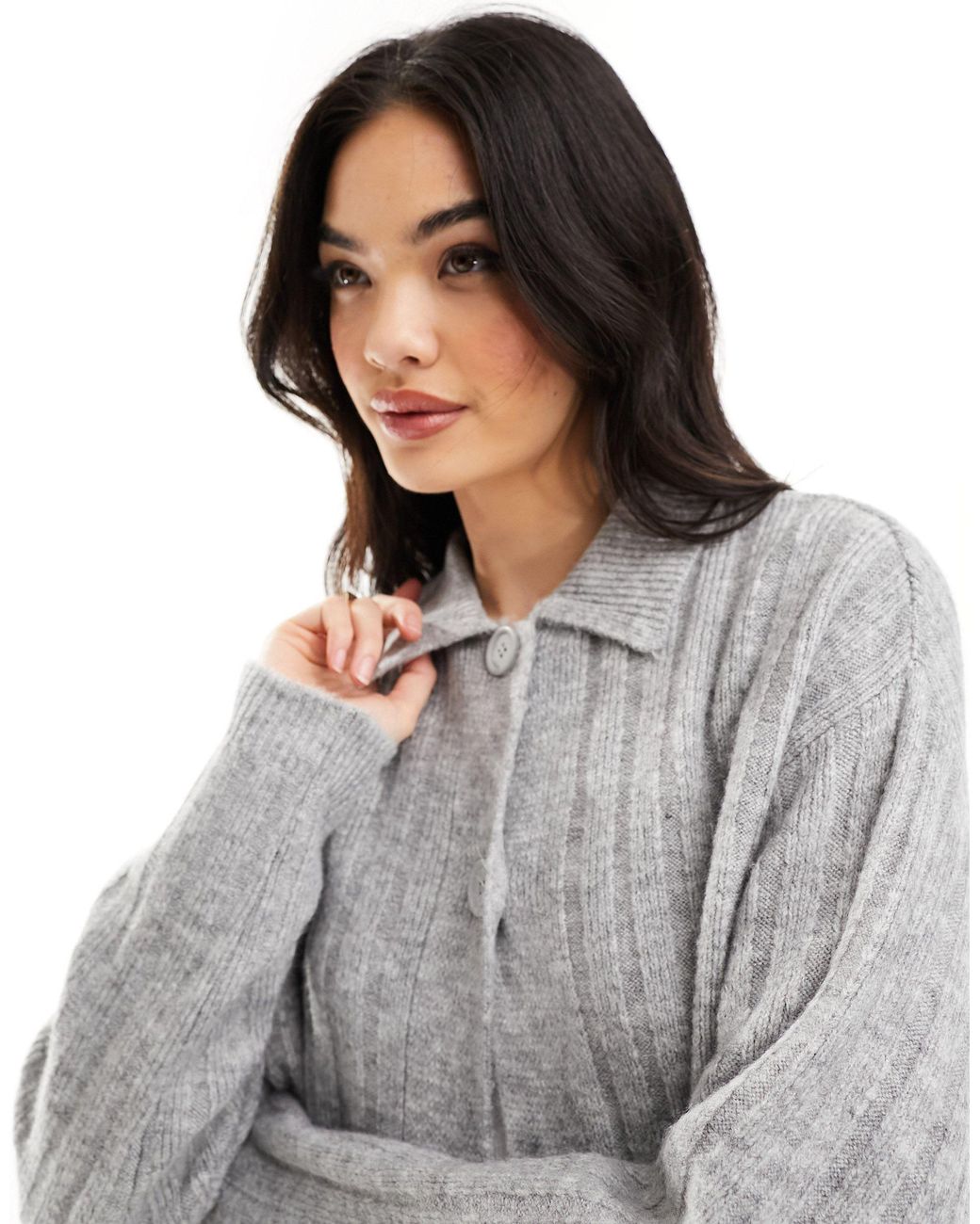 Cardigan with deals button up shirt
