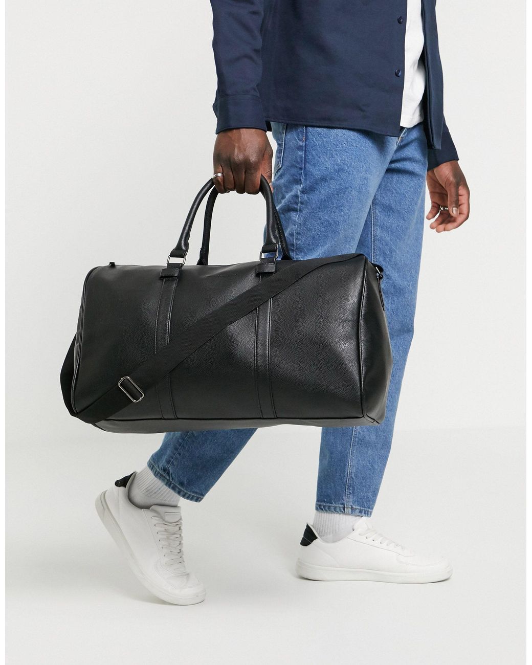 Faux leather holdall bag Clearance
