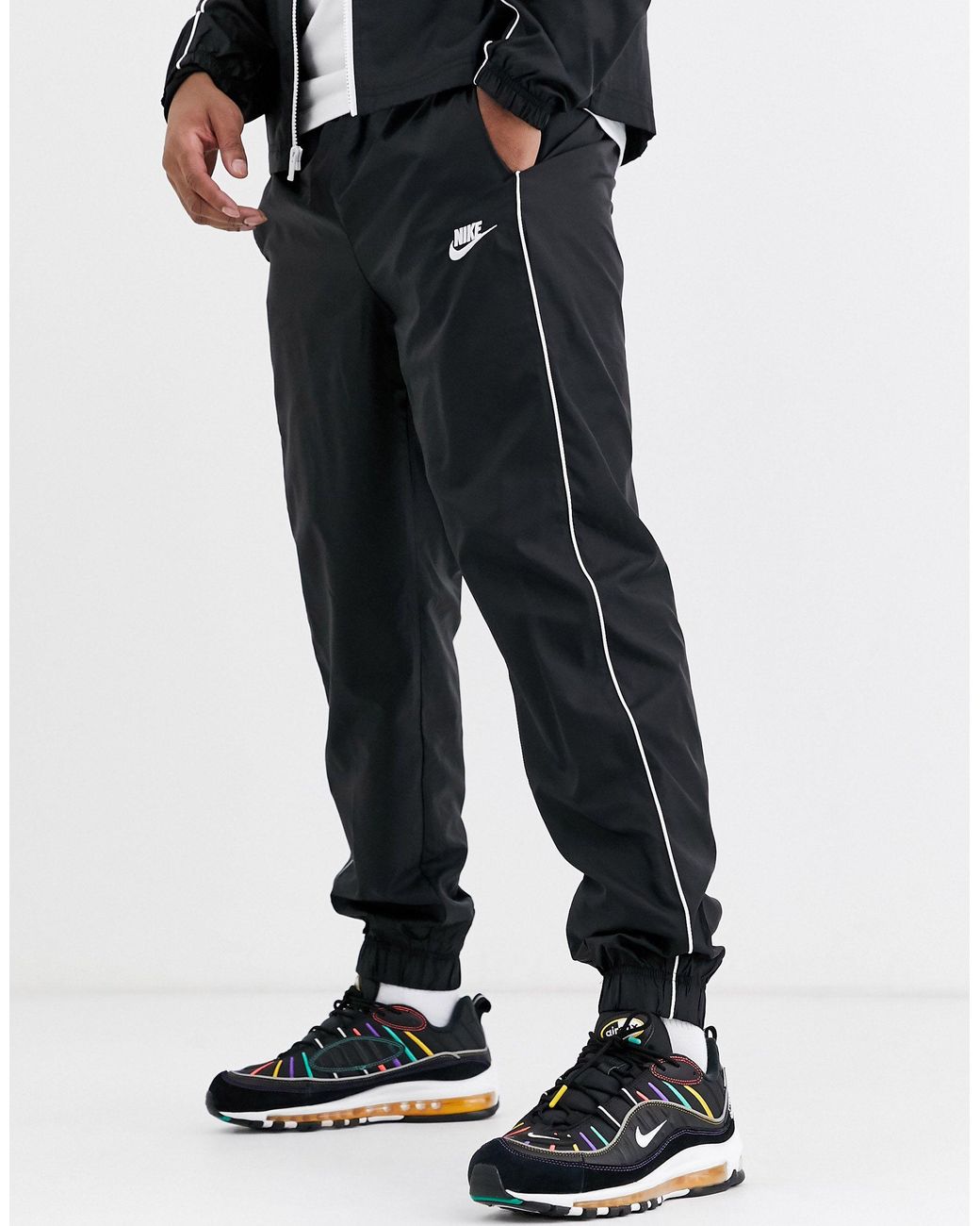 Chándal Poly Nike de hombre de color Negro | Lyst