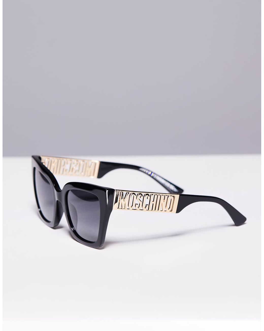 Moschino Black Moschino – eckige sonnenbrille