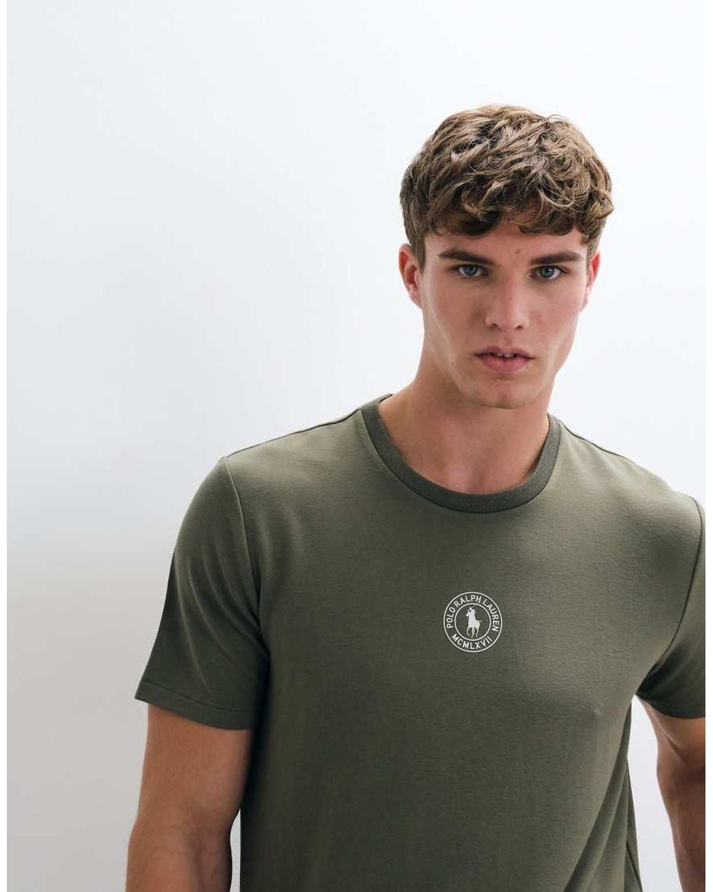 Polo Ralph Lauren Green Short Sleeve Sleep Top for men