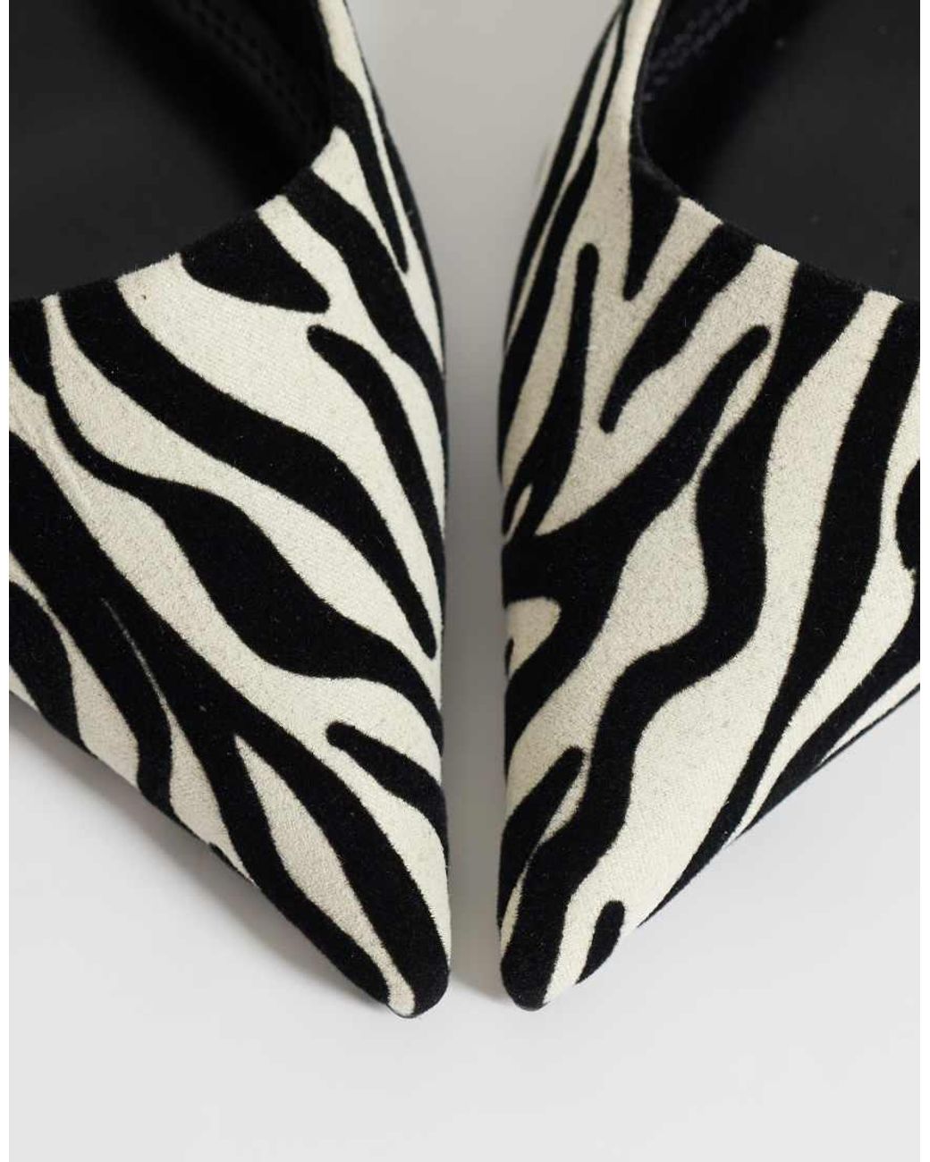 ASOS White Signature Kitten Heeled Shoes