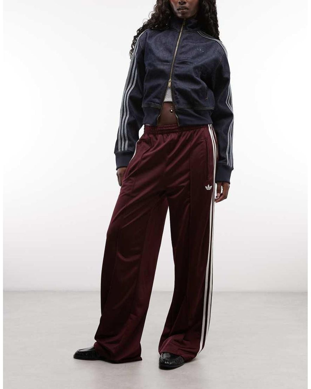Adidas Originals Red Firebird Loose Track Pants