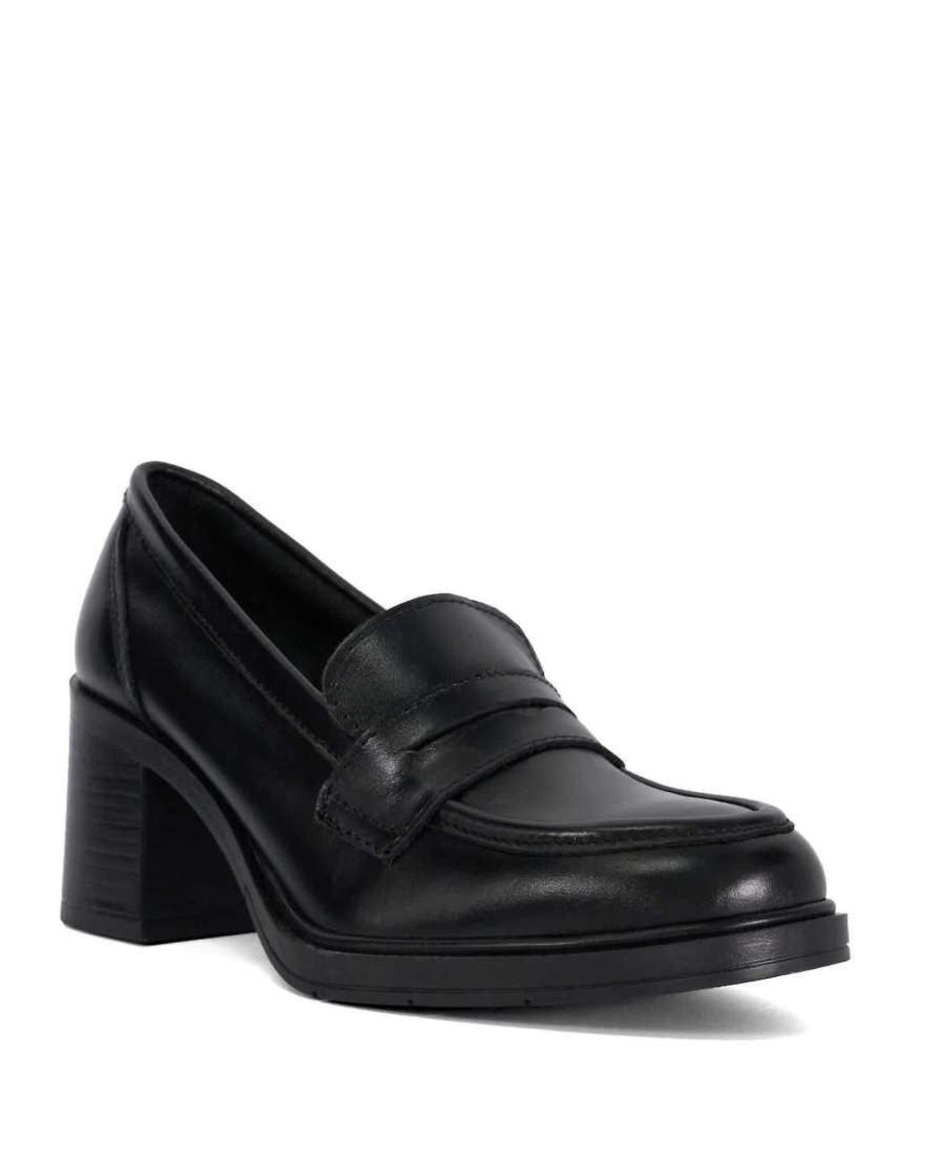 Dune Black Glanzer Loafers