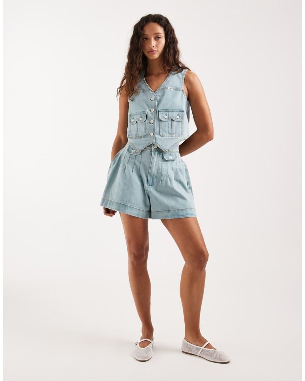 Wrangler Blue Denim Vest