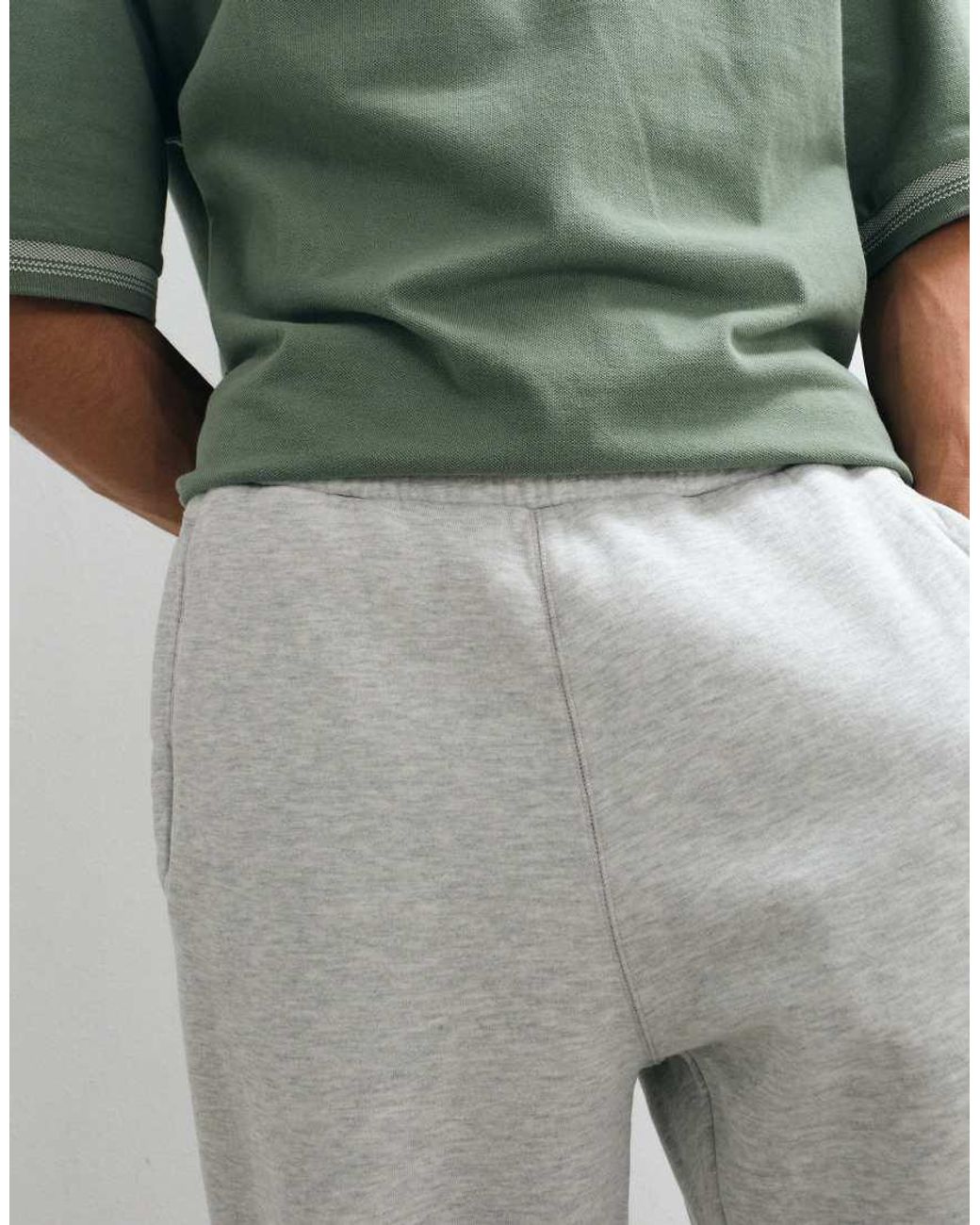 BLKVIS White Logo Regular Fit joggers for men