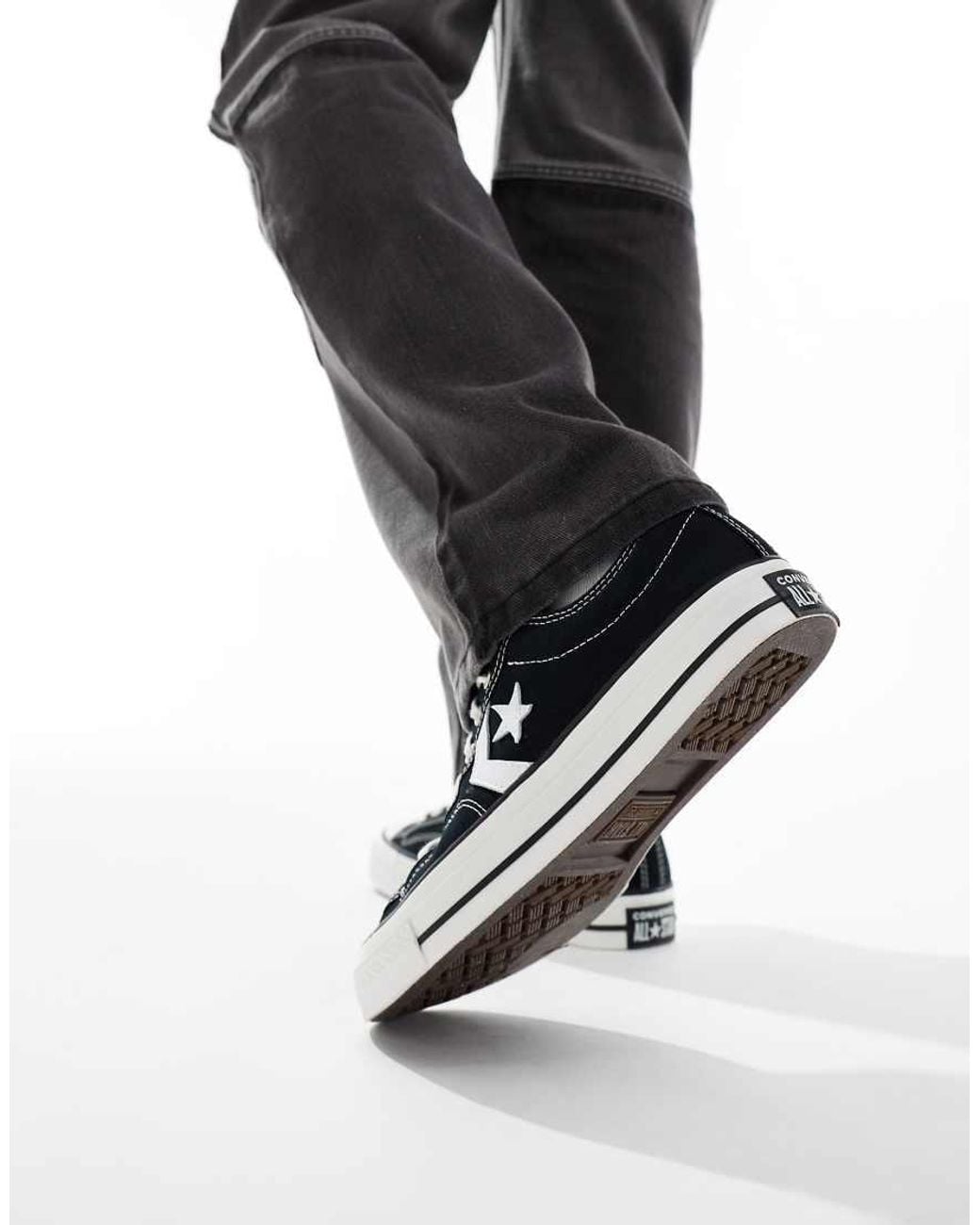 Converse Black Star Player 76 Ox Unisex Trainers