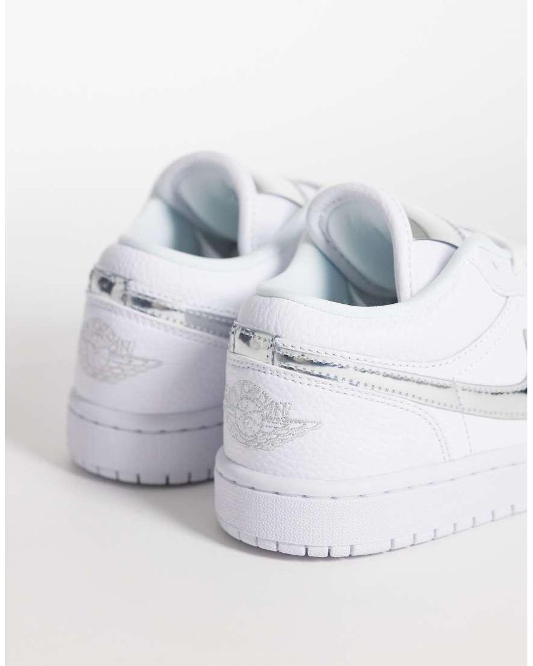 Nike White Nike Air 1 Low Trainers