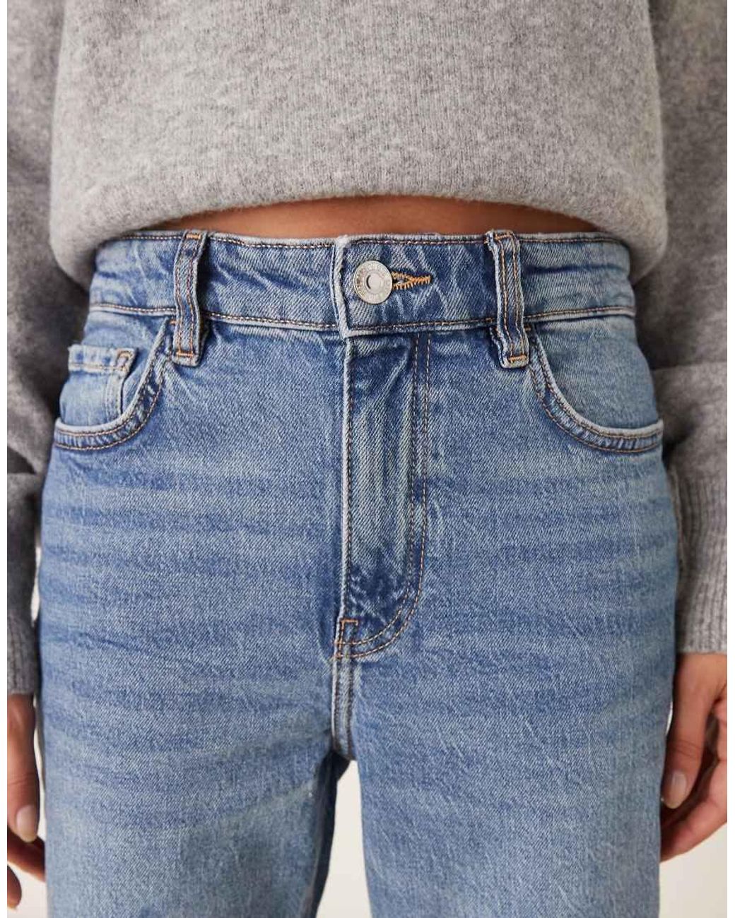 Mango Blue Newmom Mom Jean