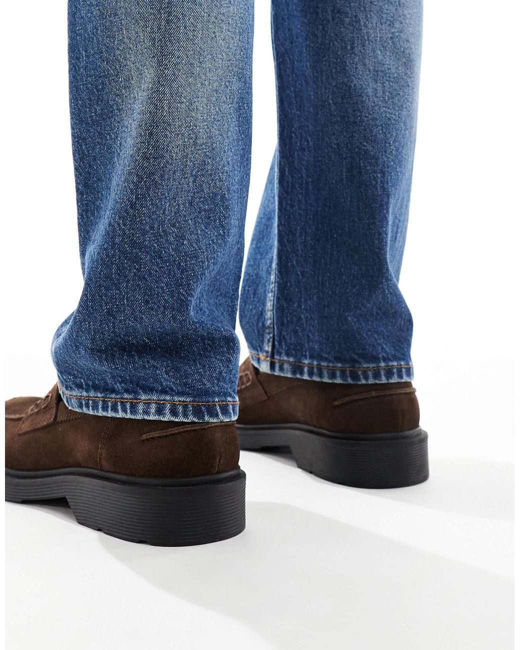 Jack & Jones Blue Suede Loafer for men