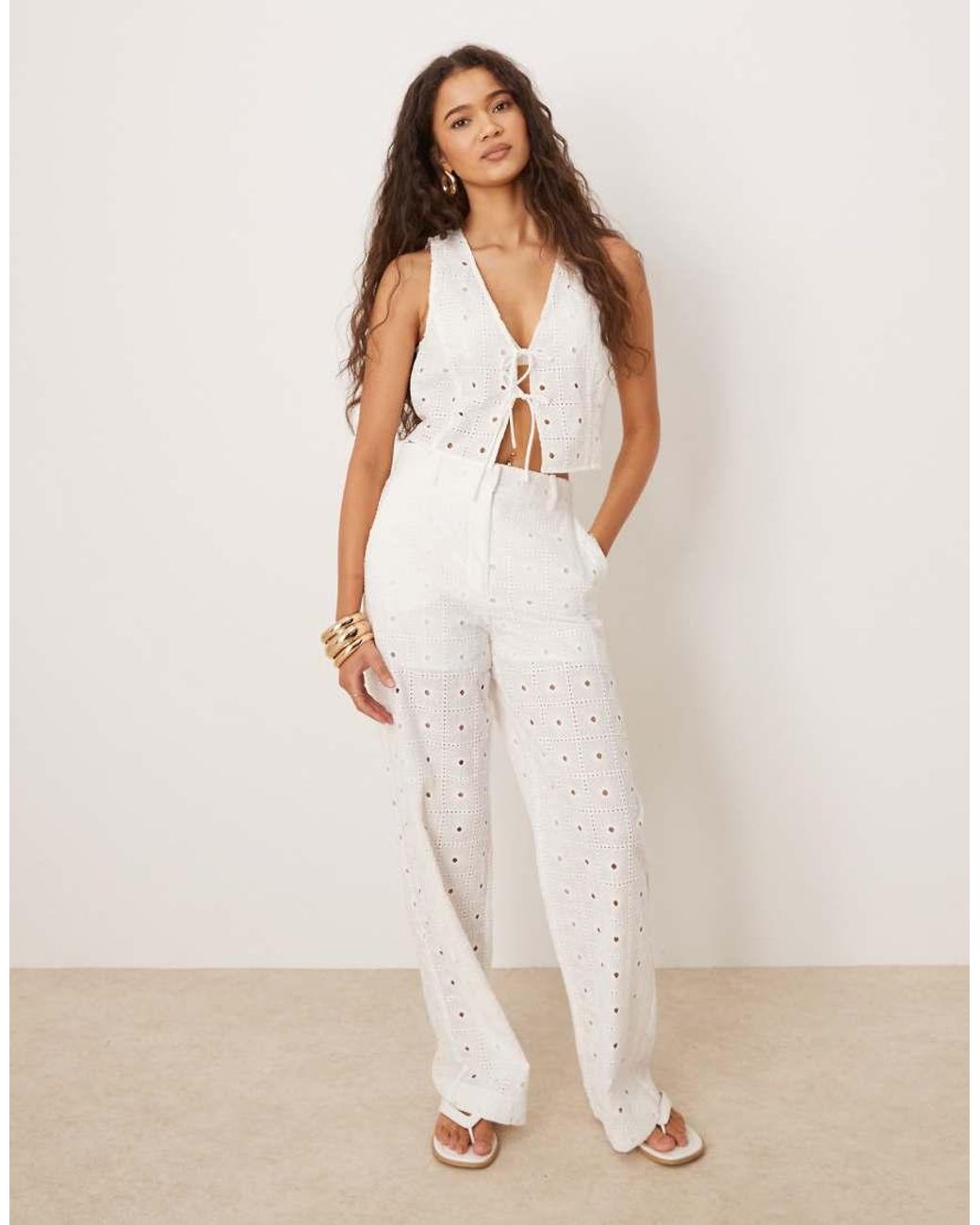 Gilet di Mango in White