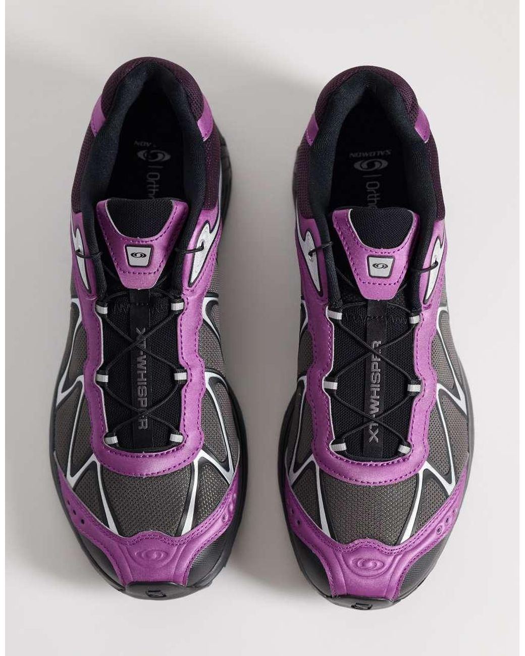 Salomon Gray Xt-whisper Iridescent Trainers