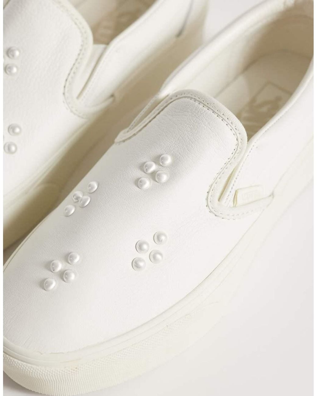 Vans Natural Classic Stackform Studded Slip-on