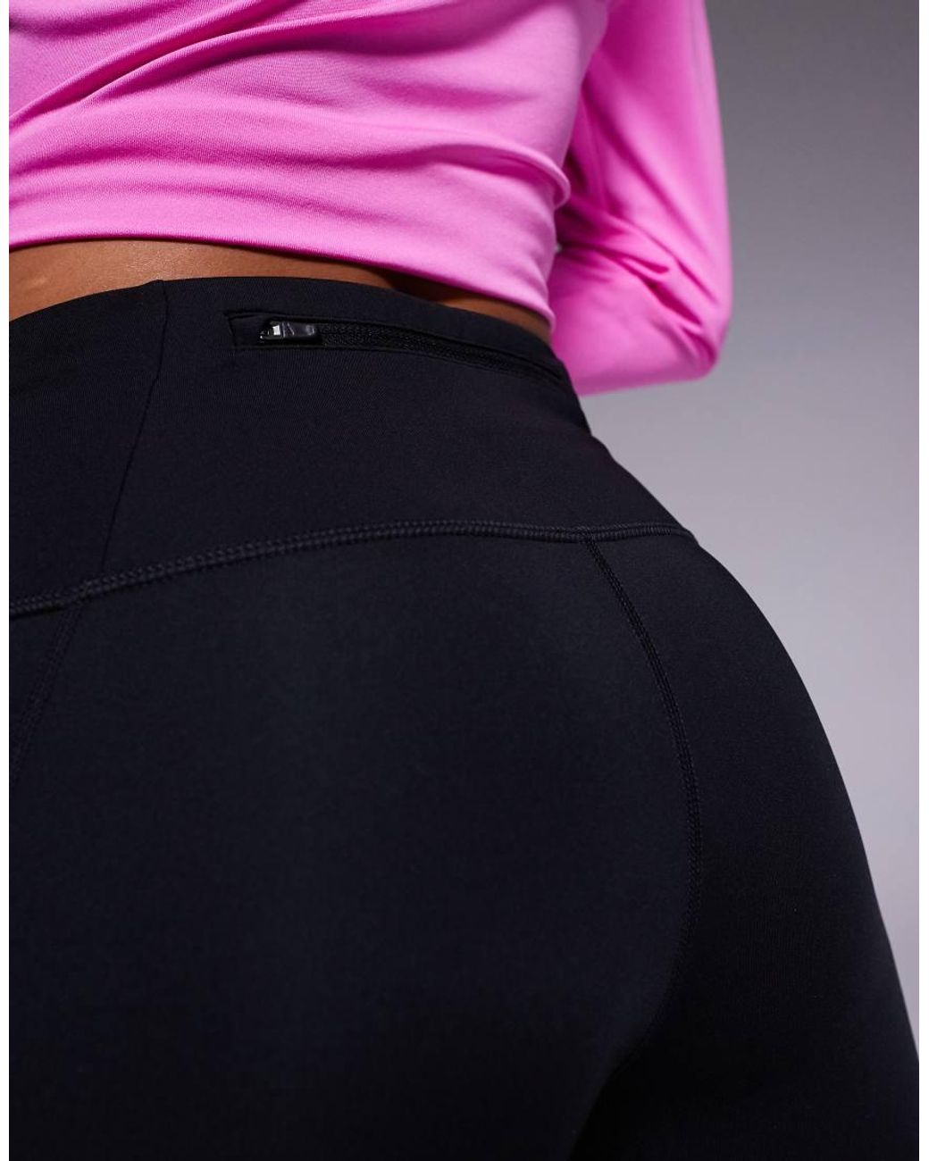 Nike Pink Tempo Dri-Fit High-Waisted 7/8 Leggings