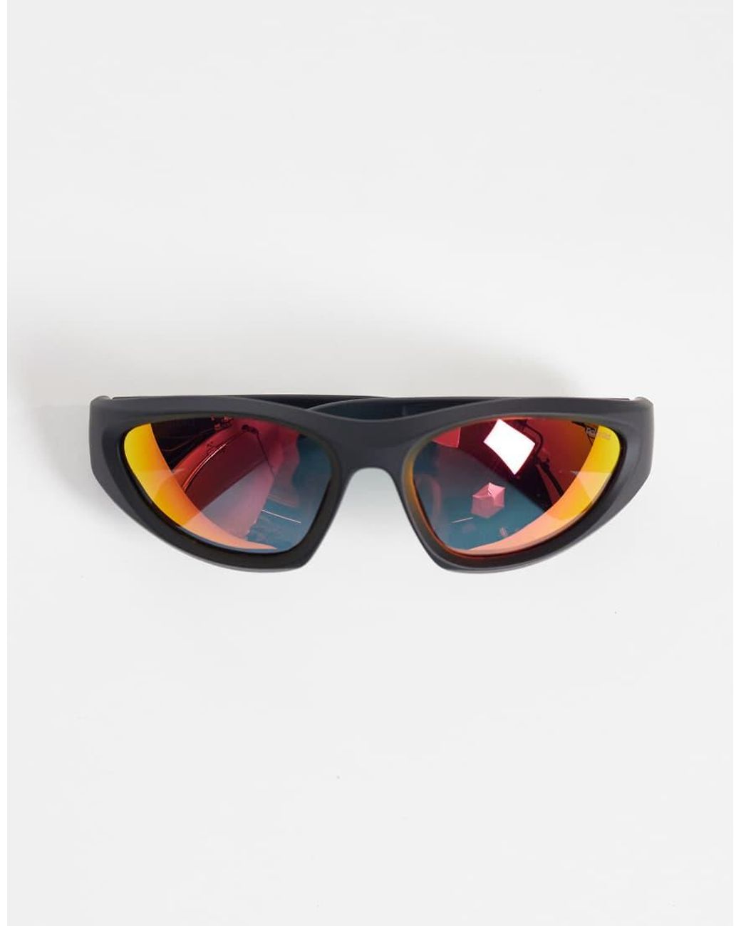 Polaroid Sunglasses Black Polaroid Sporty Wrap Sunglasses With Polarized Lenses