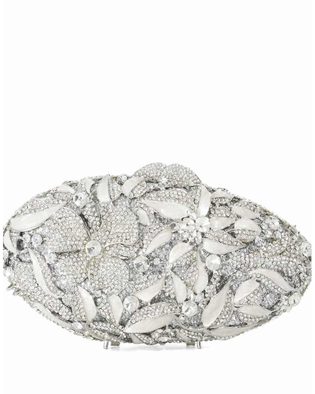 Dune Gray Extravagant Clutch Bag