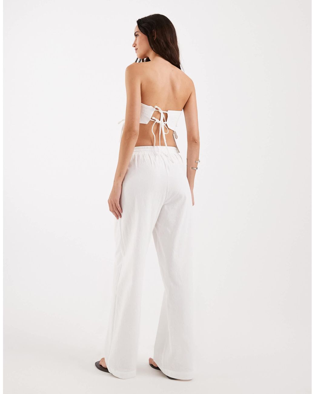 Pantalon d'ensemble 4th & Reckless en coloris White
