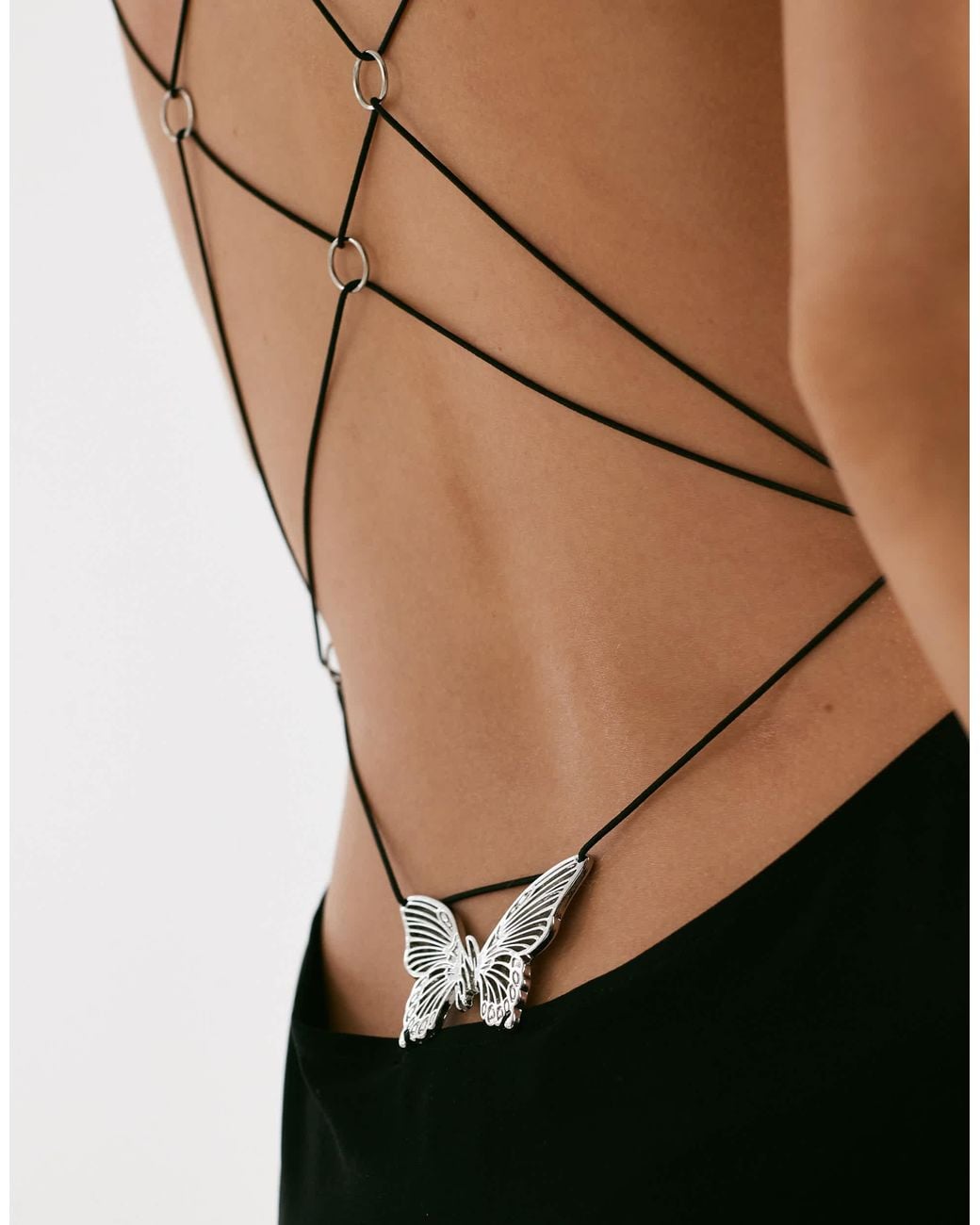 larisa backless strap mini dress she's back, with a new cut: THE LARISA MINI
