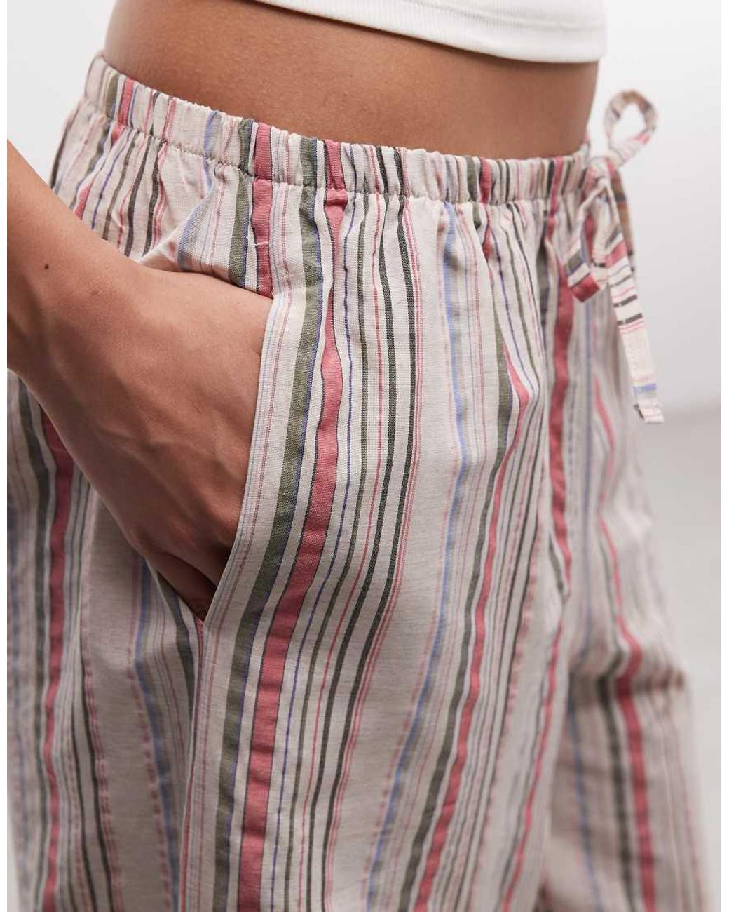 Reclaimed Vintage Pink Relaxed Trousers