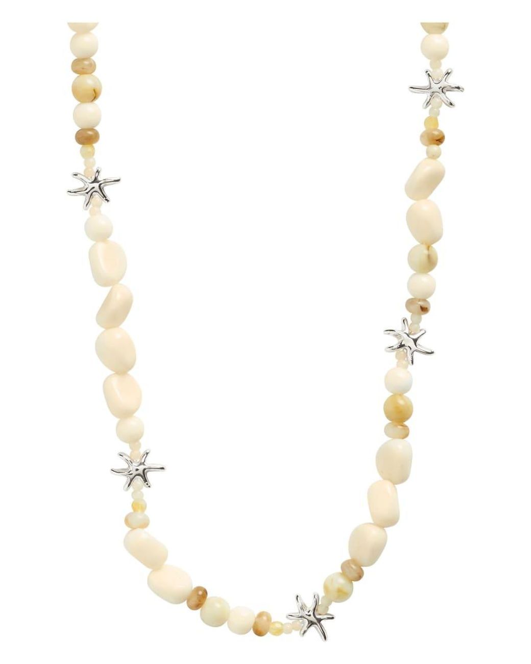 Pilgrim Metallic Prism Necklace