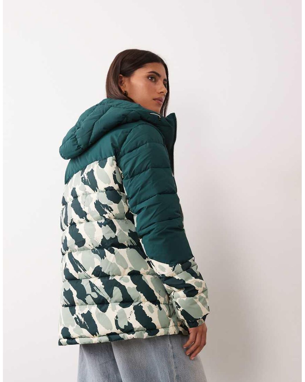 Regatta Green Hooded Aldthorn Padded Jacket