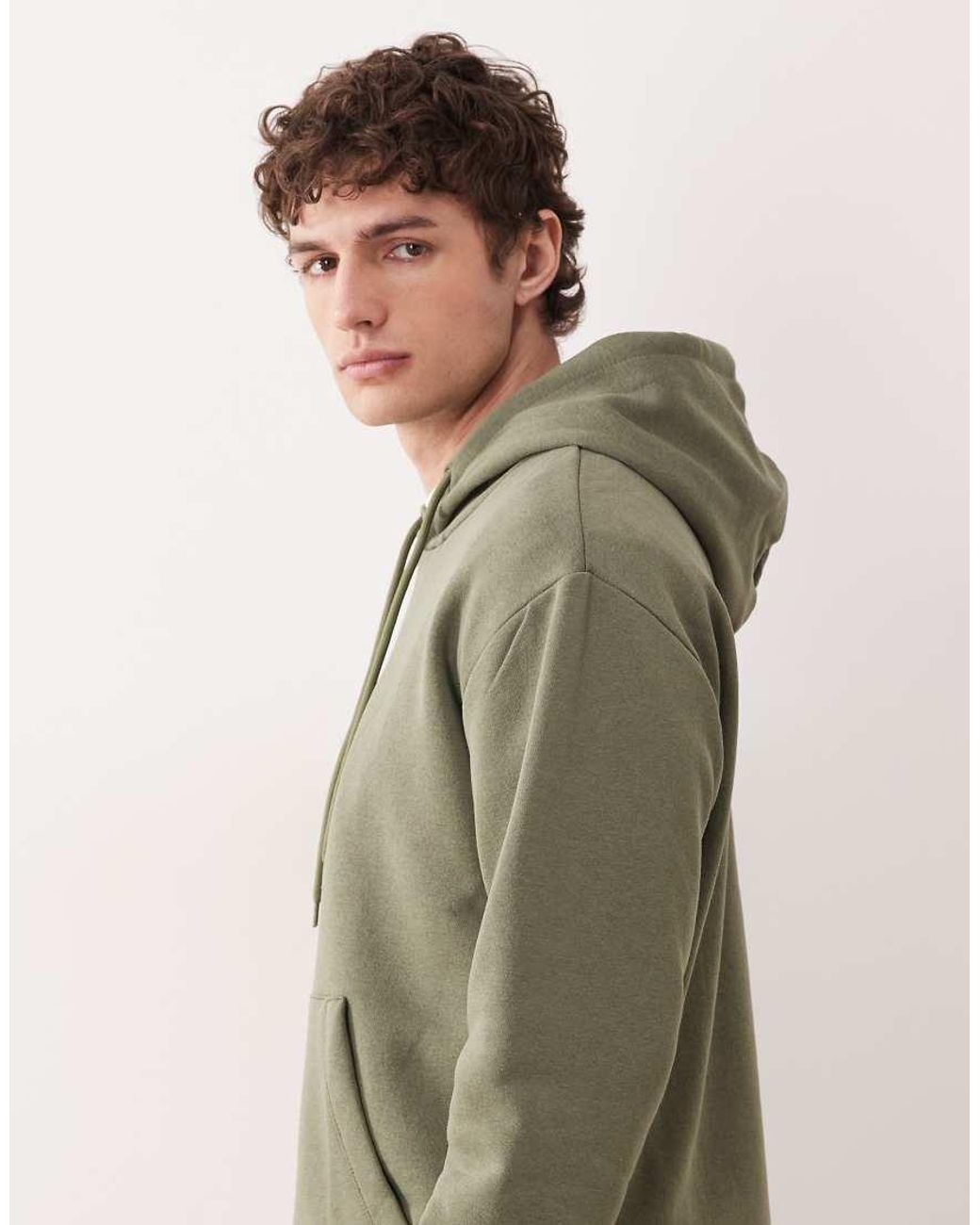 JJ Rebel Green Relaxed Fit Hoodie for men