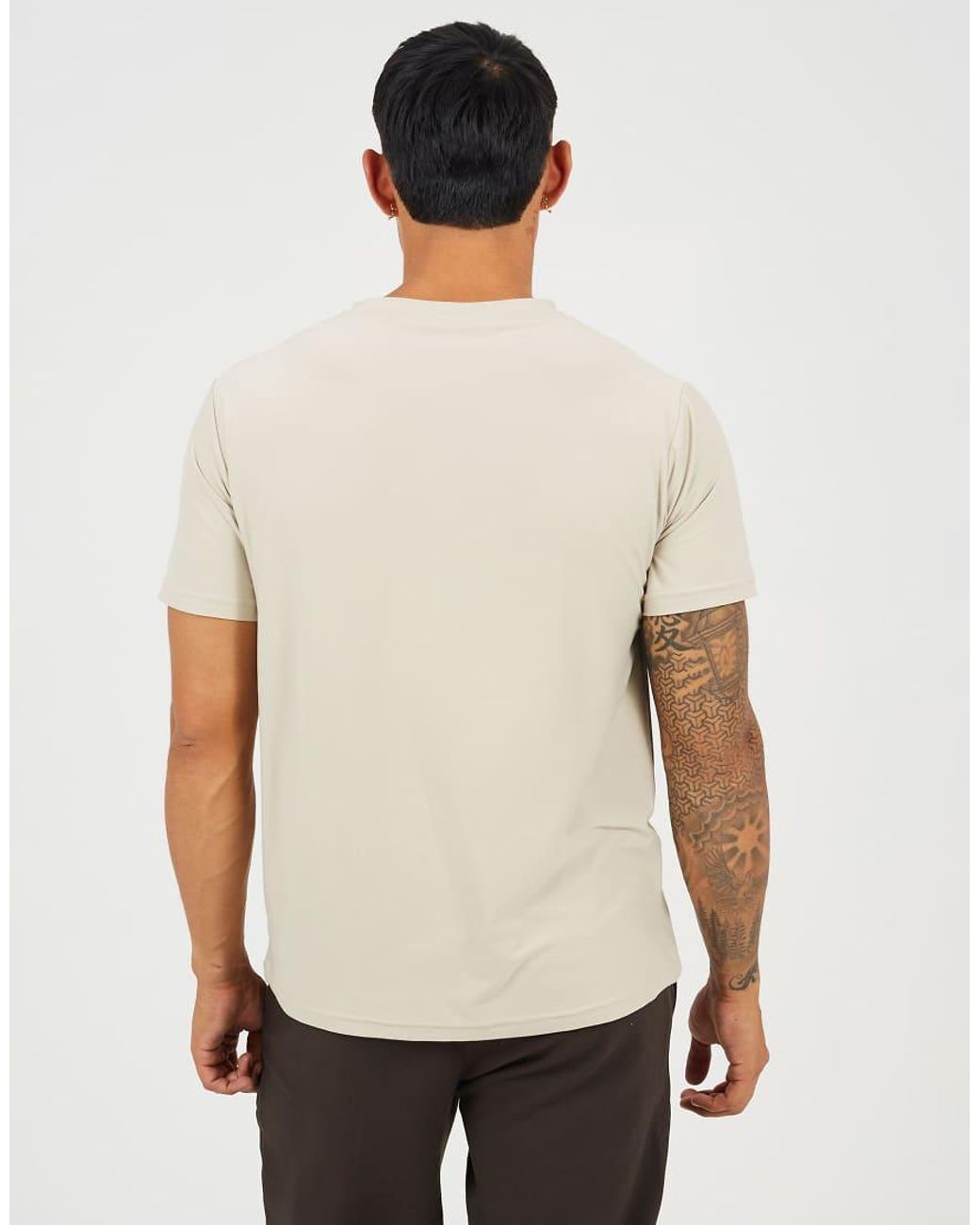 Brave Soul Natural Classic Crew Neck T-Shirt for men