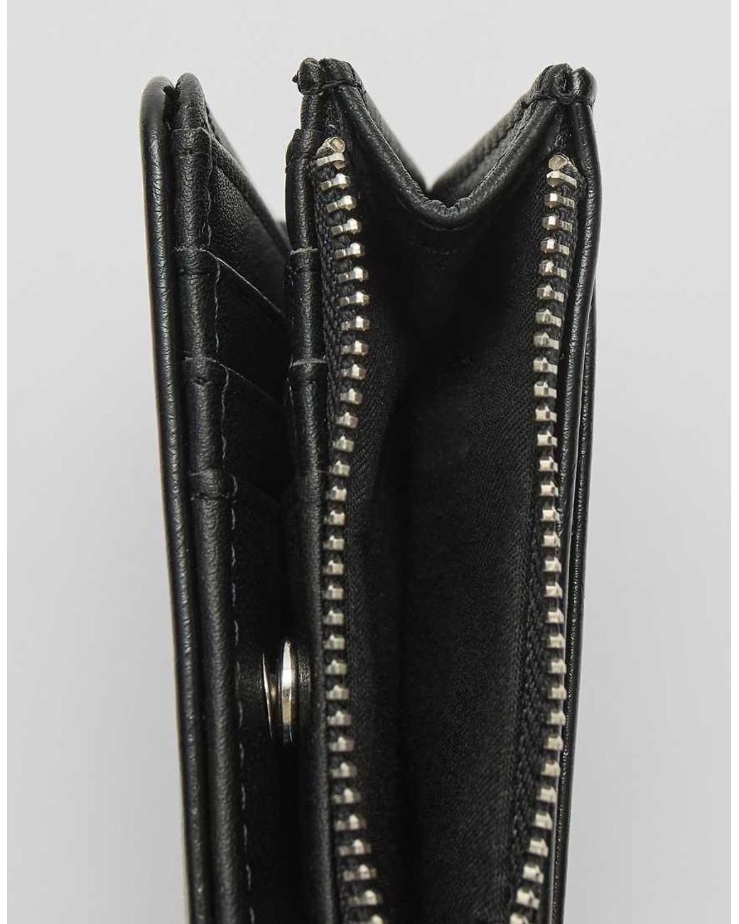 Stradivarius Black Purse With Zip