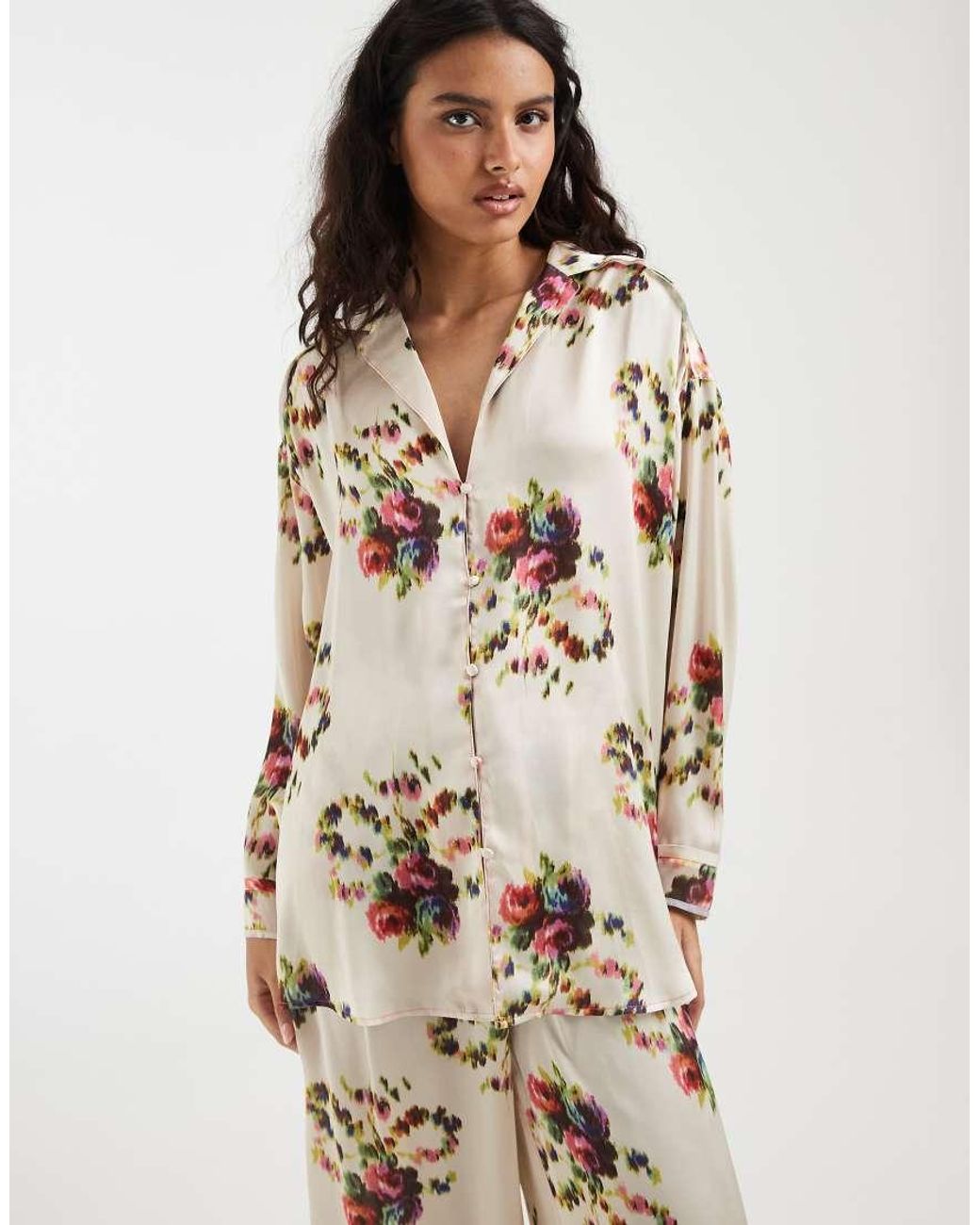 Free People Natural Dreamy Days Pajama Set