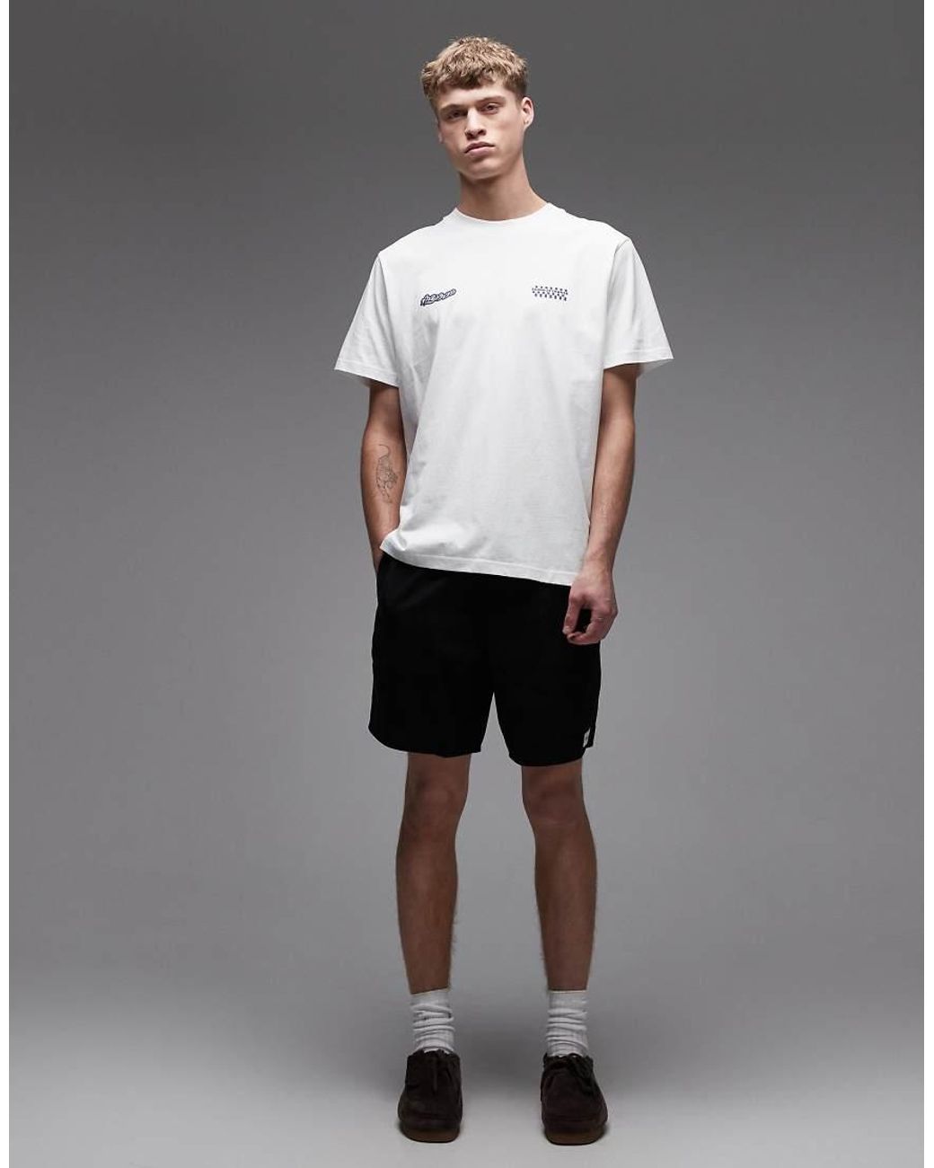 Rhythm White Classic Jam Short for men