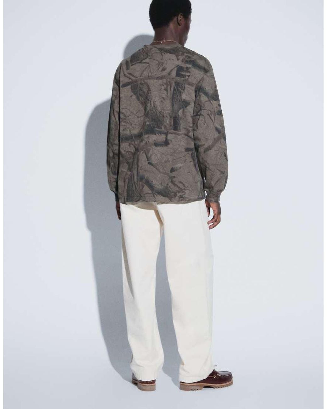 Carhartt Blue Landon Loose-tapered Fit Trousers for men