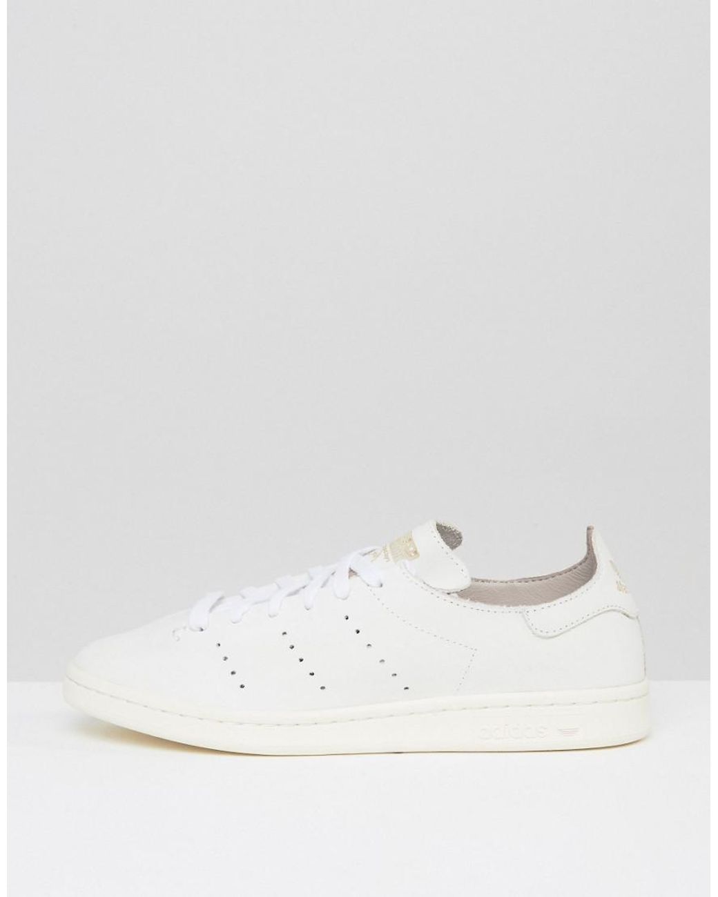 adidas Originals Leather Stan Smith Lea Sock Sneaker In White Bb0006 for  Men | Lyst