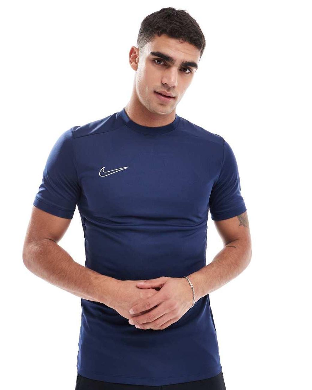Nike Football Blue Academy Dri-Fit T-Shirt for men