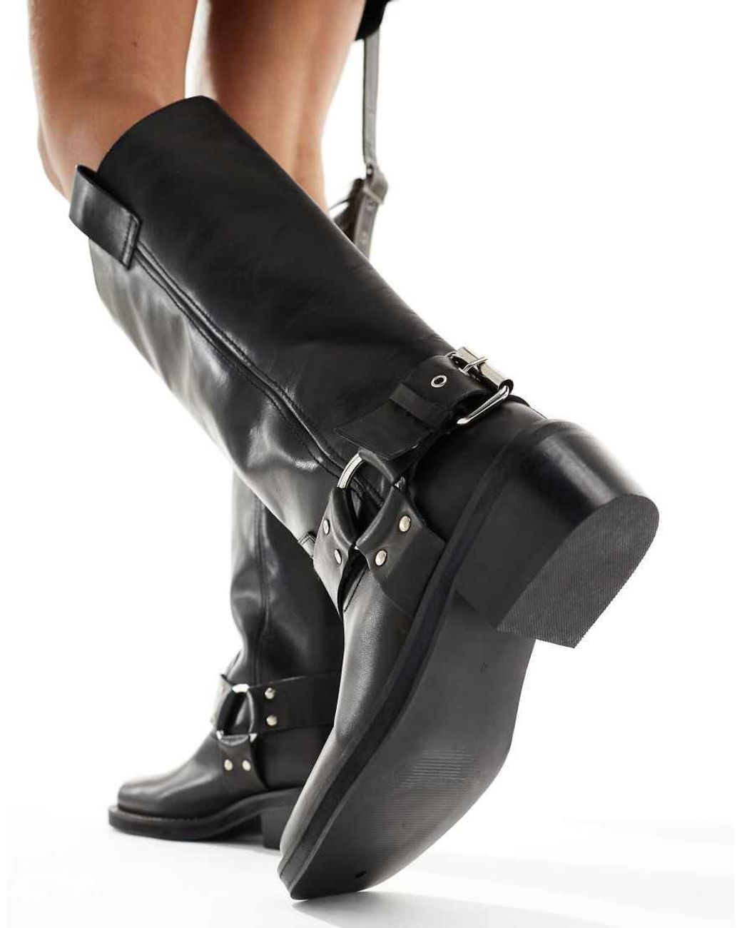 Buckle boots asos deals