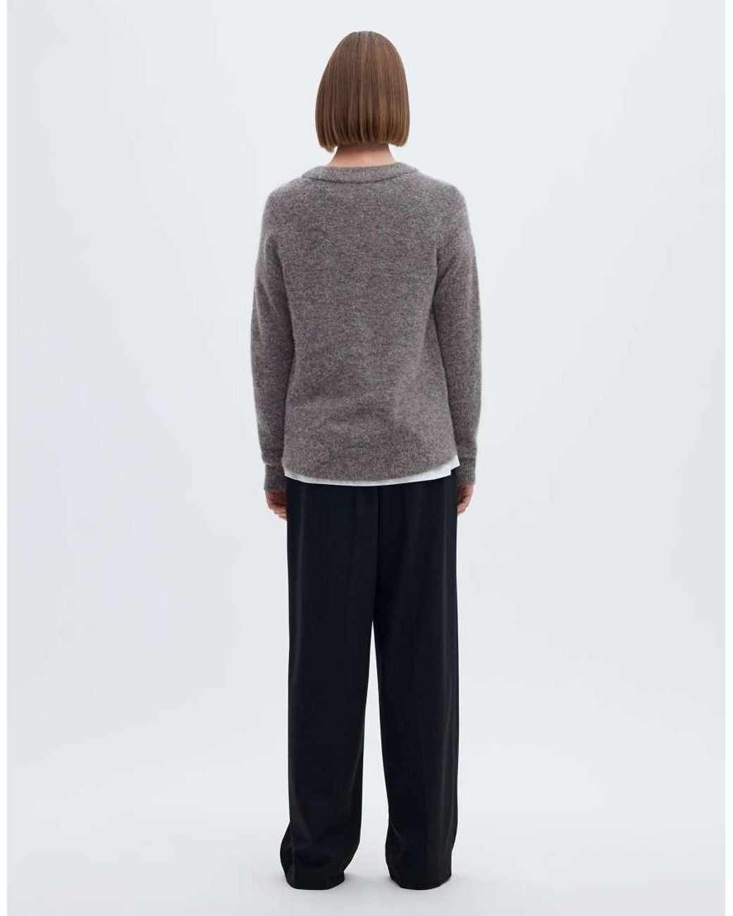 SELECTED Trui in het Gray