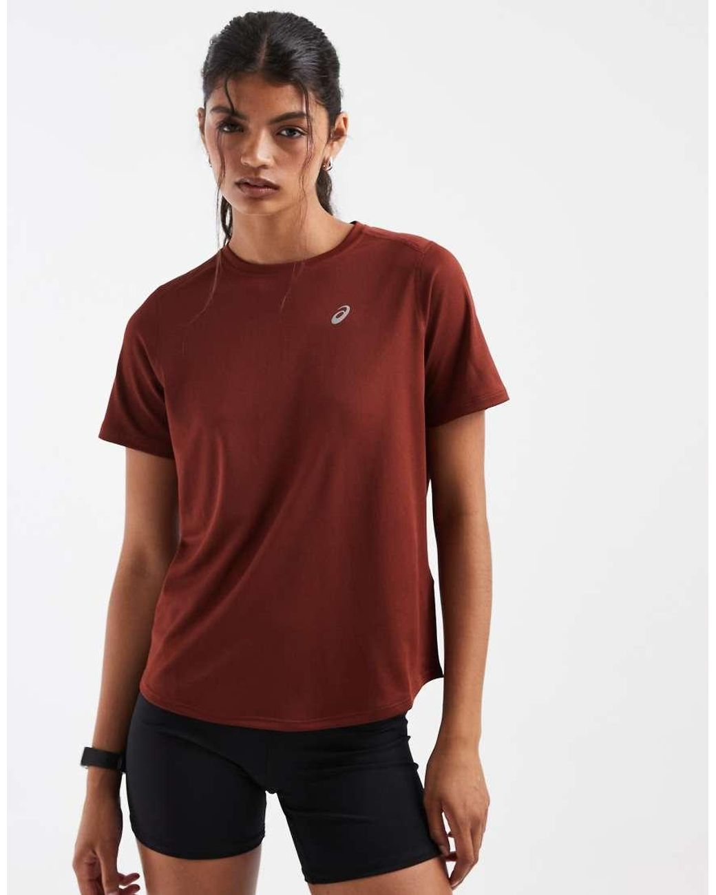Asics Red Running T-Shirt