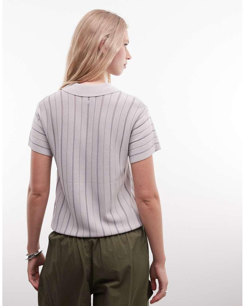 Obey Multicolor Stripe Knitted Polo Shirt