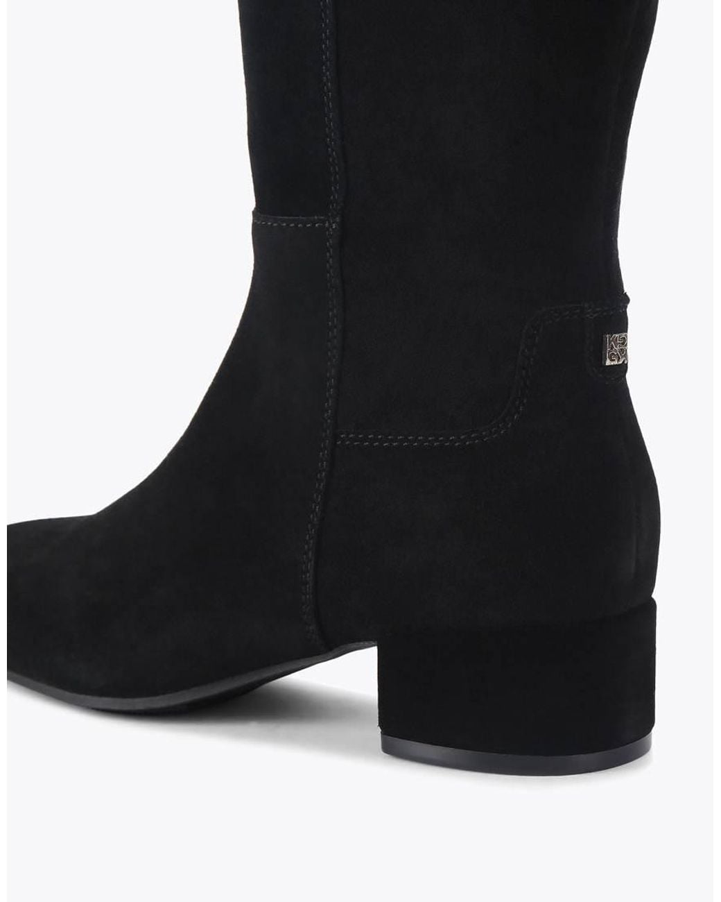 KG by Kurt Geiger Black Tabina High Leg Knee Boots