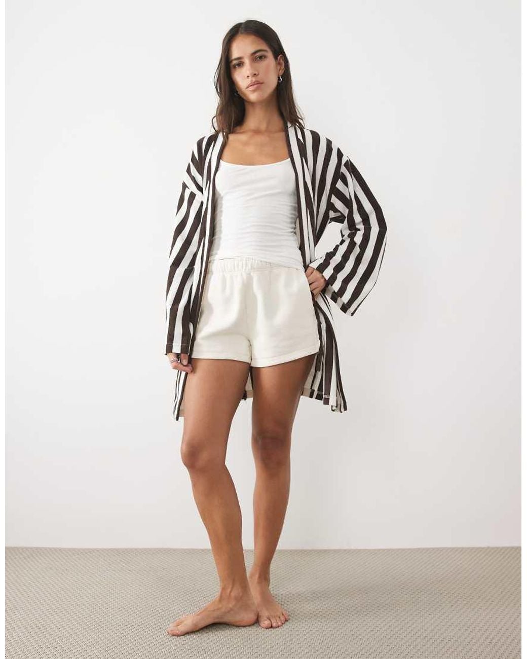 Cotton On Natural Pyjama Robe