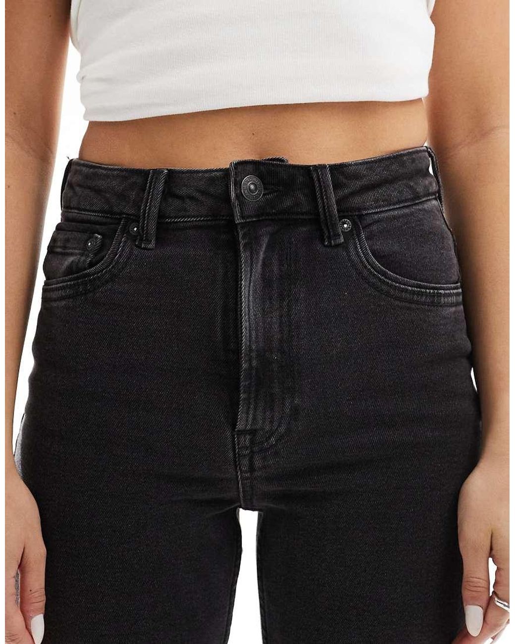 Stradivarius Blue 1465 Slim-fit Mom Jeans