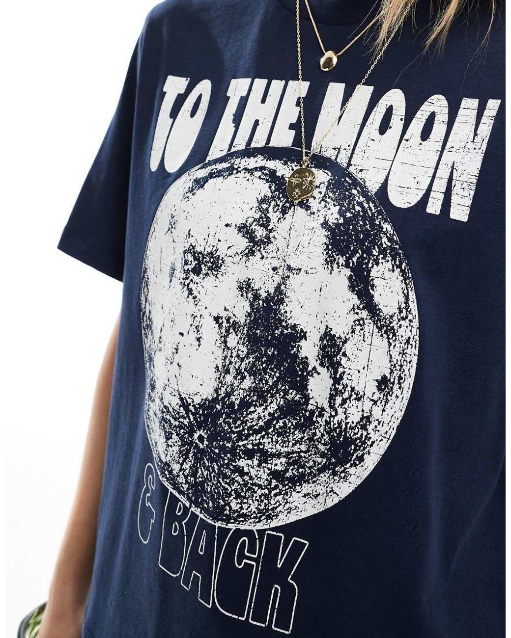 ONLY Blue Moon Graphic Boyfriend Fit T-shirt
