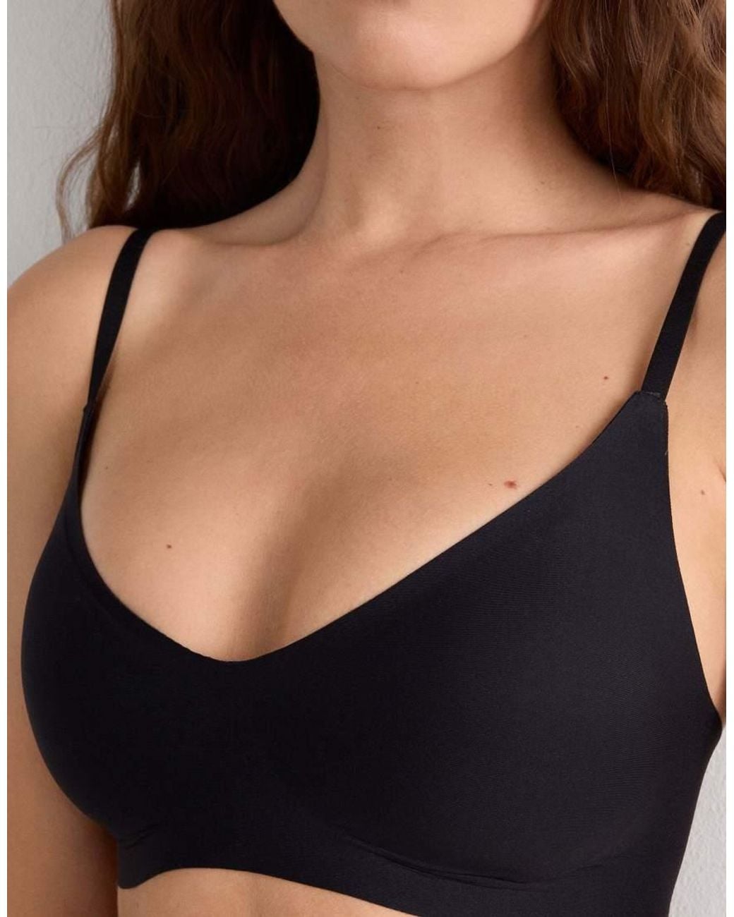 Intimissimi Black Laila Microfibre Bra Top