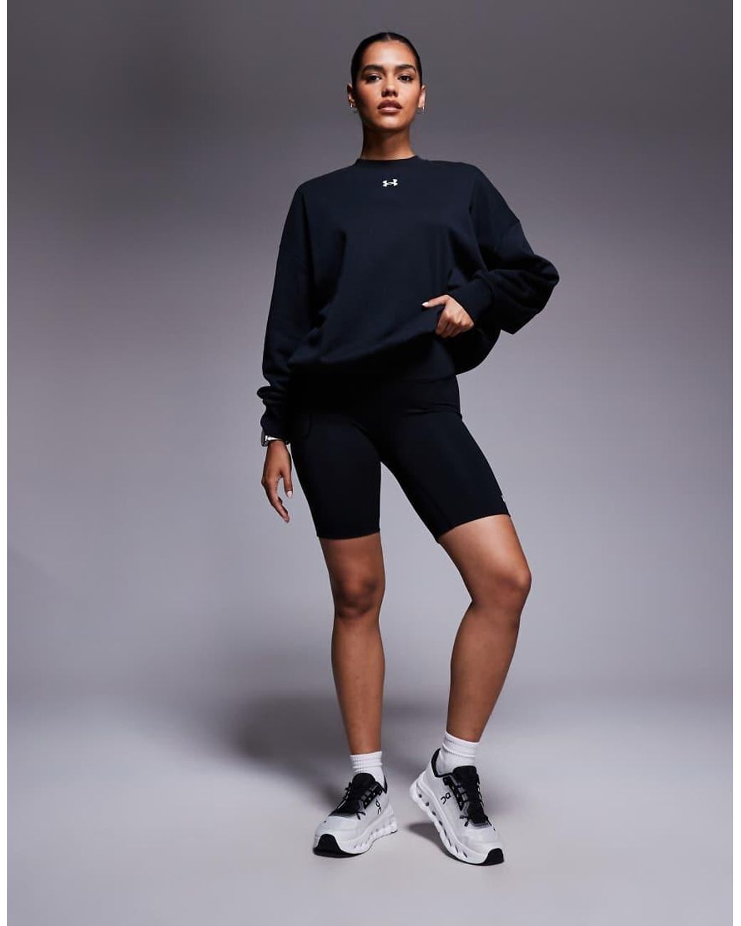 Under Armour Blue Motion Legging Shorts