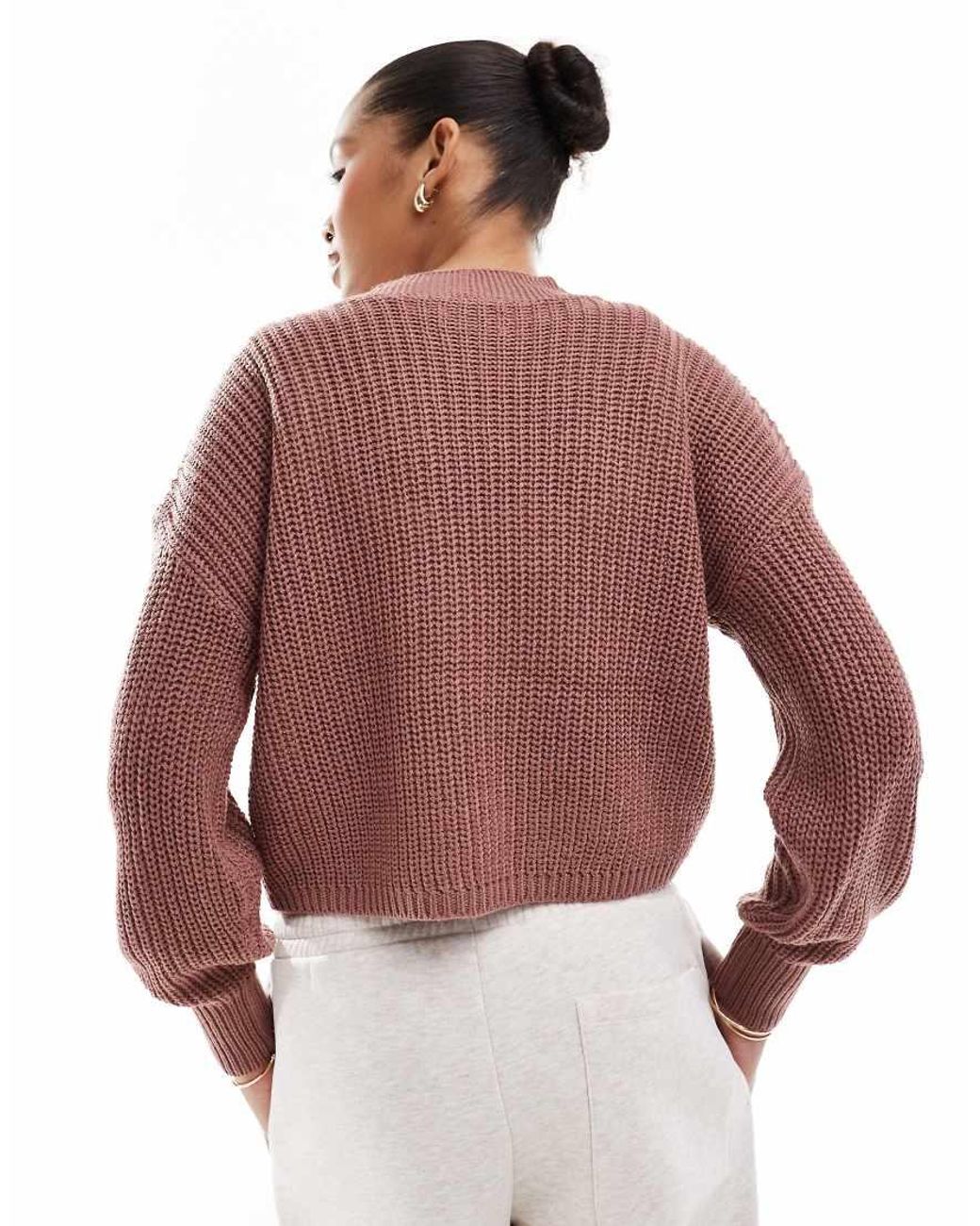 ONLY Pink Knitted Cardigan