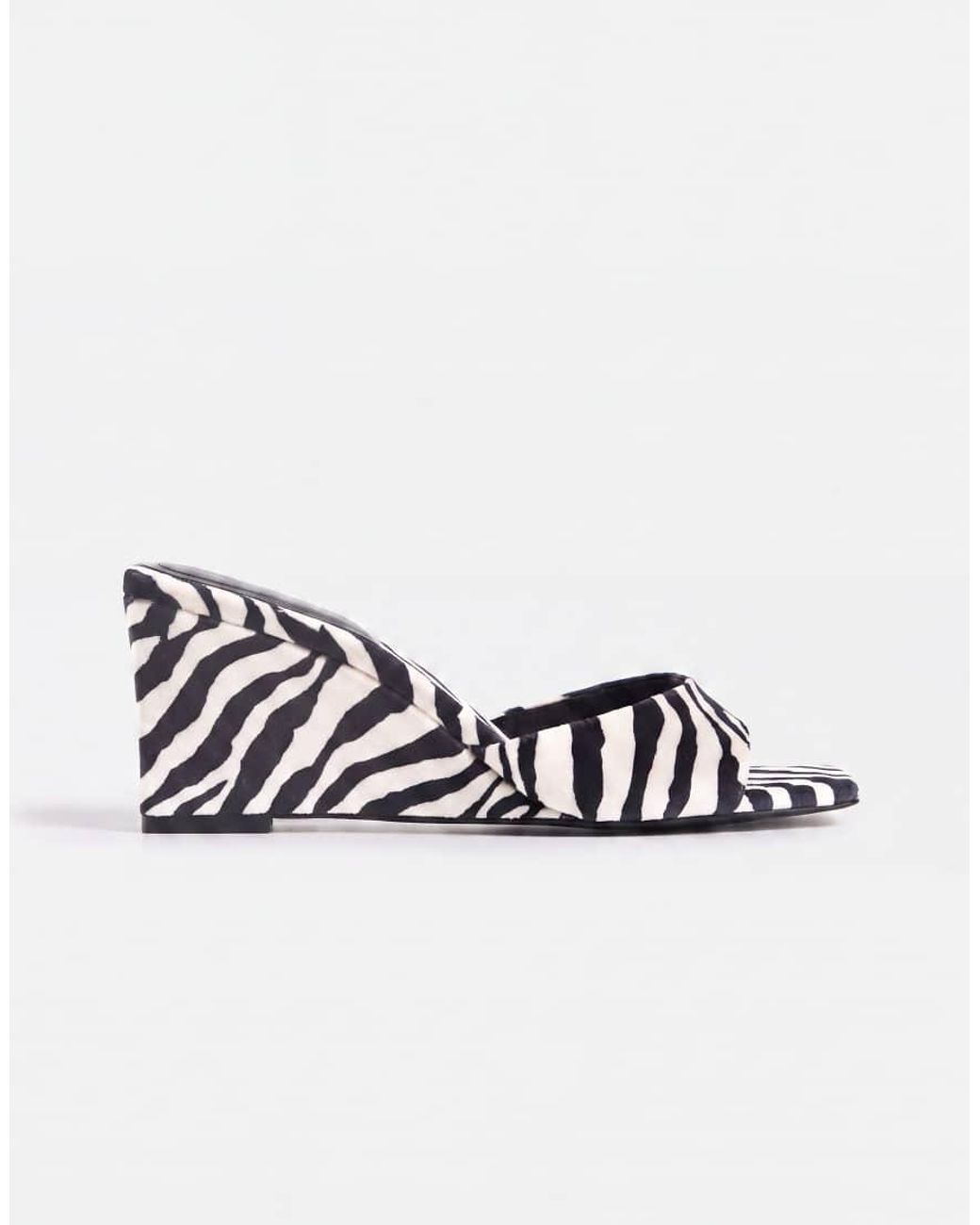 ASOS Multicolor Hola Mid Wedge Mules
