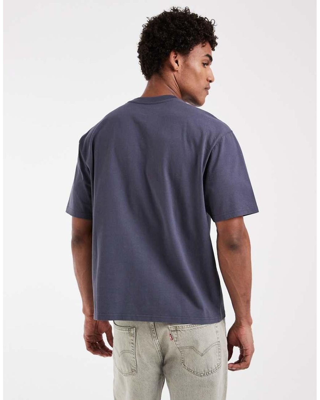 Levi's Blue Workwear Pocket T-shirt for men