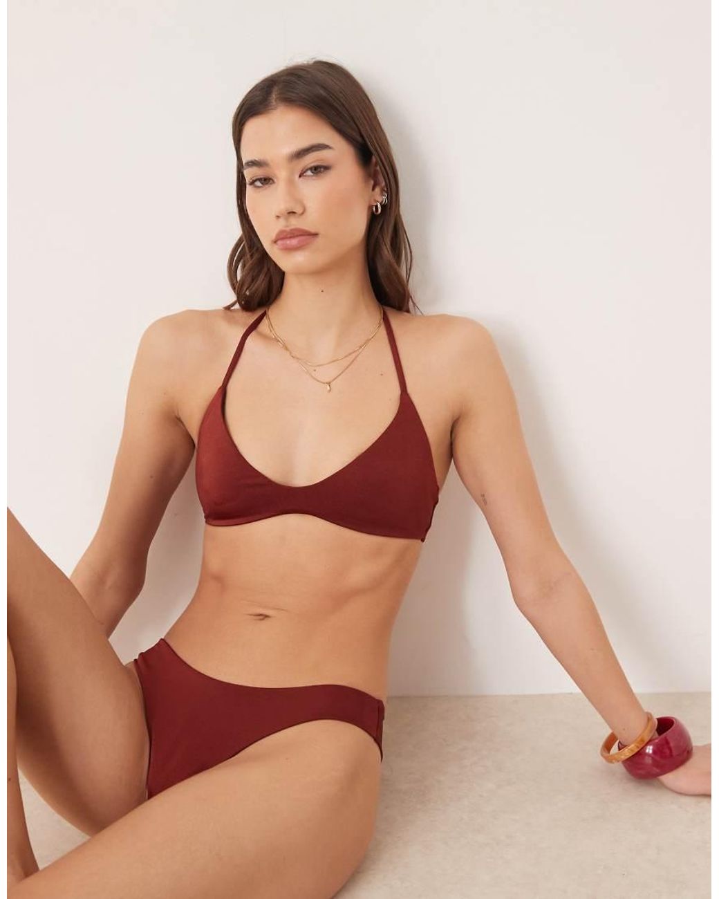 Free Society Natural Bikini Bottom